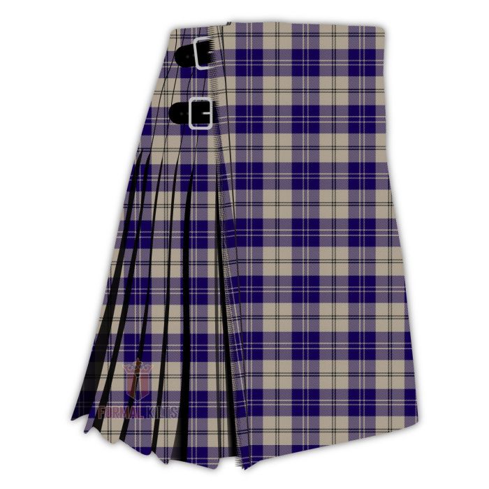 ailsa navy tartan kilt