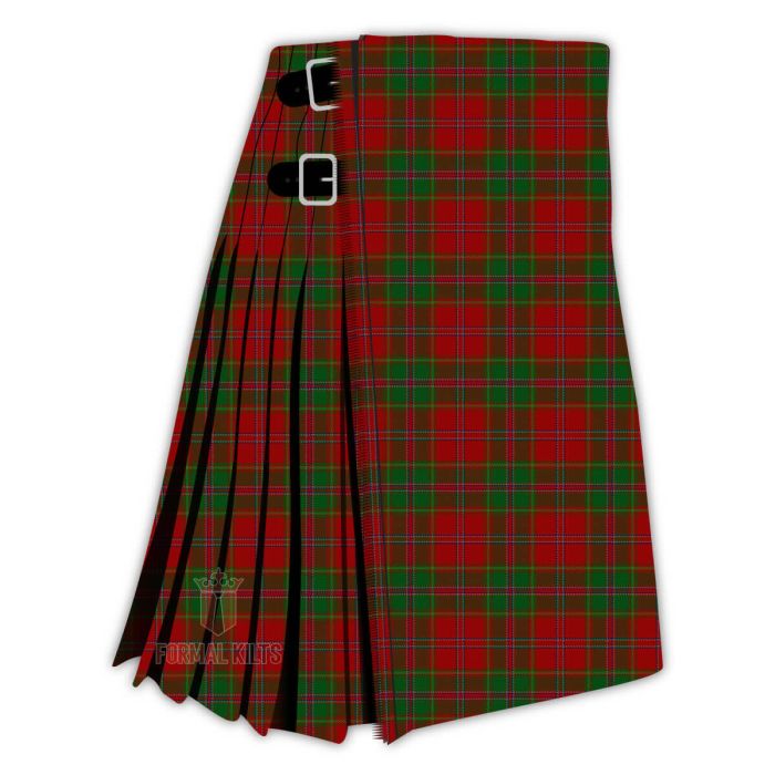 all ireland red tartan kilt