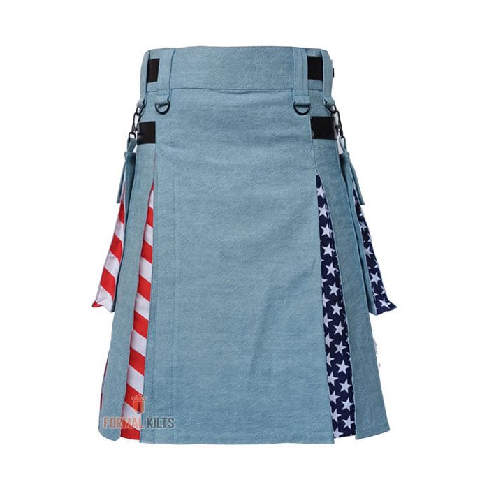 American Flag Hybrid Utility Kilt Front