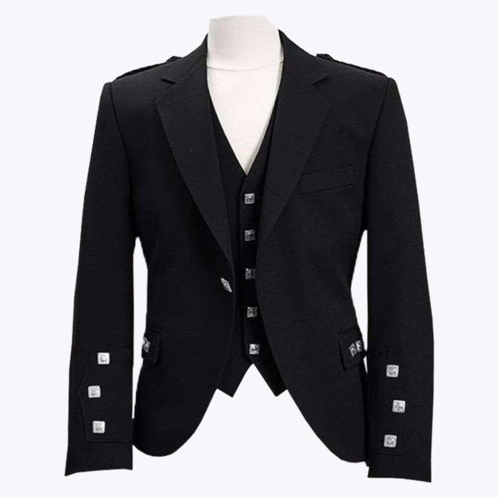 argyll tweed jacket and vest