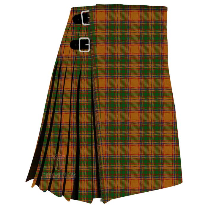 bird of paradise tartan kilt