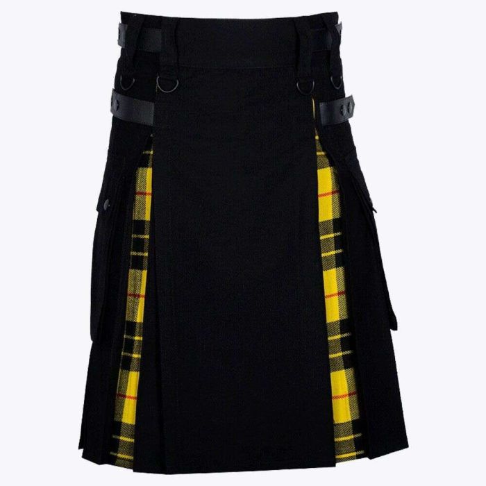 macleod of lewis hybrid tartan kilt for men