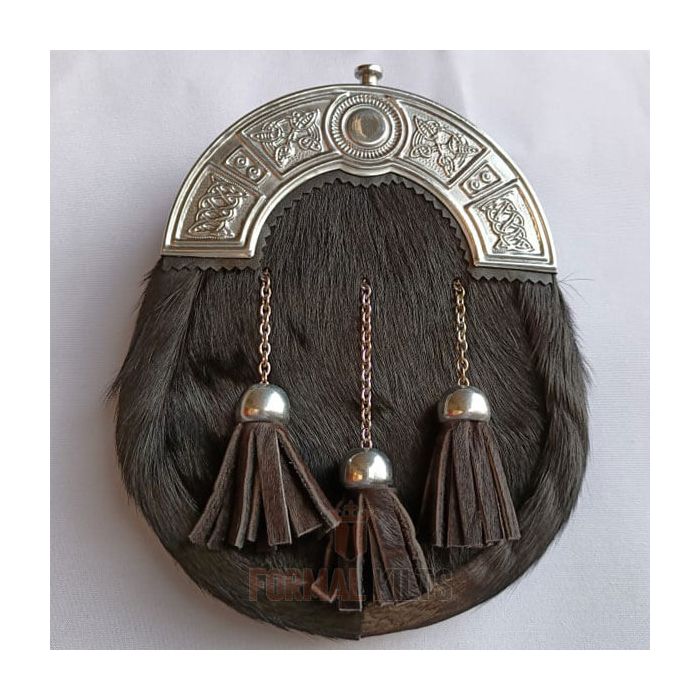 Black Full Dress Sporran