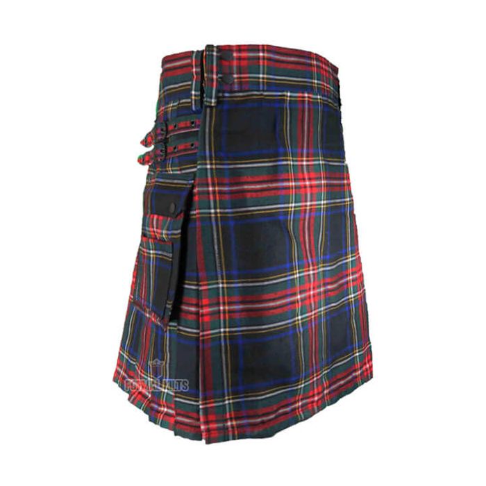 Black Stewart Kilt