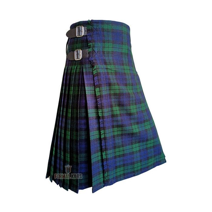 Black Watch Tartan Kilt For Men Front
