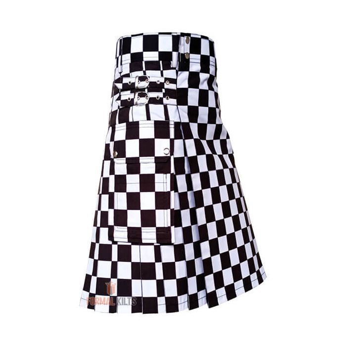 Black & White Kilt
