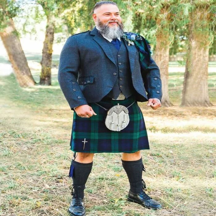 argyll tweed kilt outfit