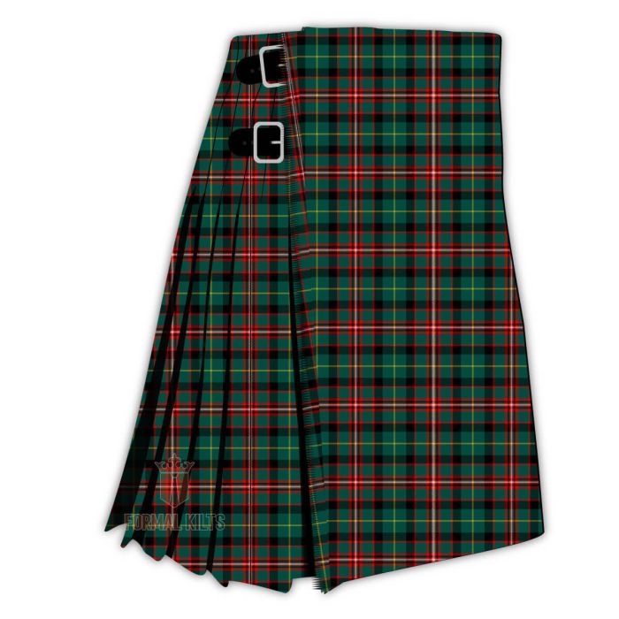 brown george tartan kilt