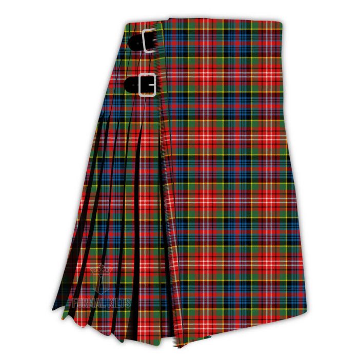 clan caledonia modern tartan kilt