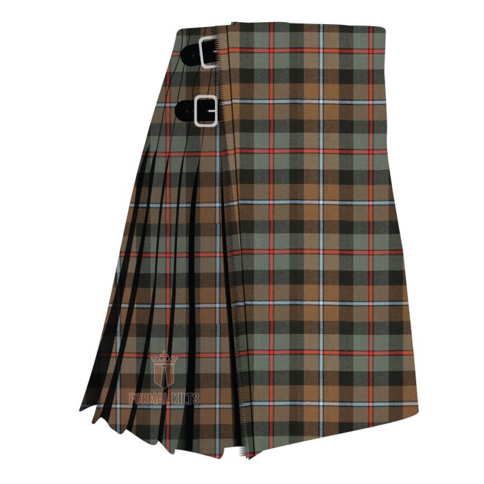 campbell of cawdor weathered tartan kilt
