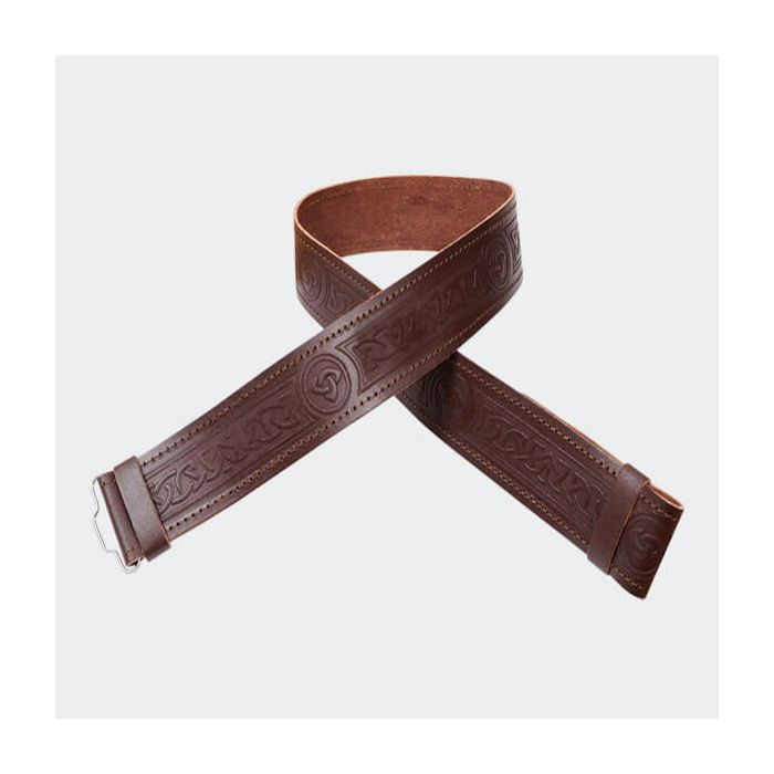 Celtic Brown Kilt Belt