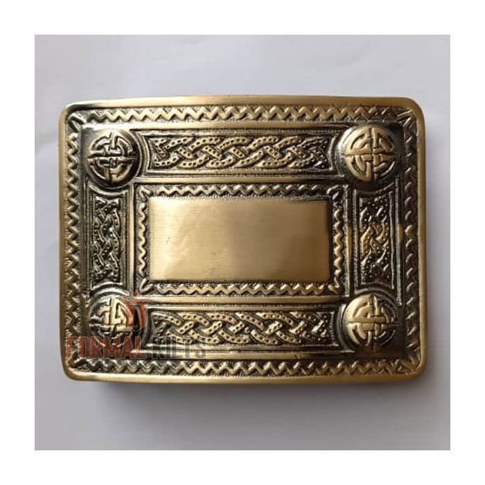 Celtic Knot Kilt Belt Buckle