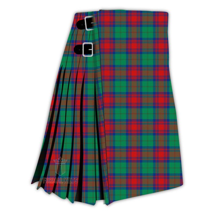 cranston dress muted tartan kilt