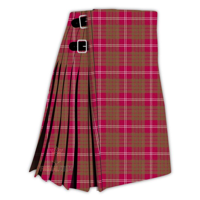 crawford weathered tartan kilt
