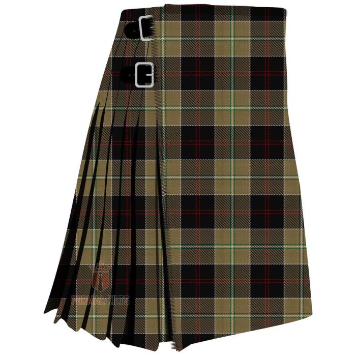 dunlop hunting modern tartan kilt