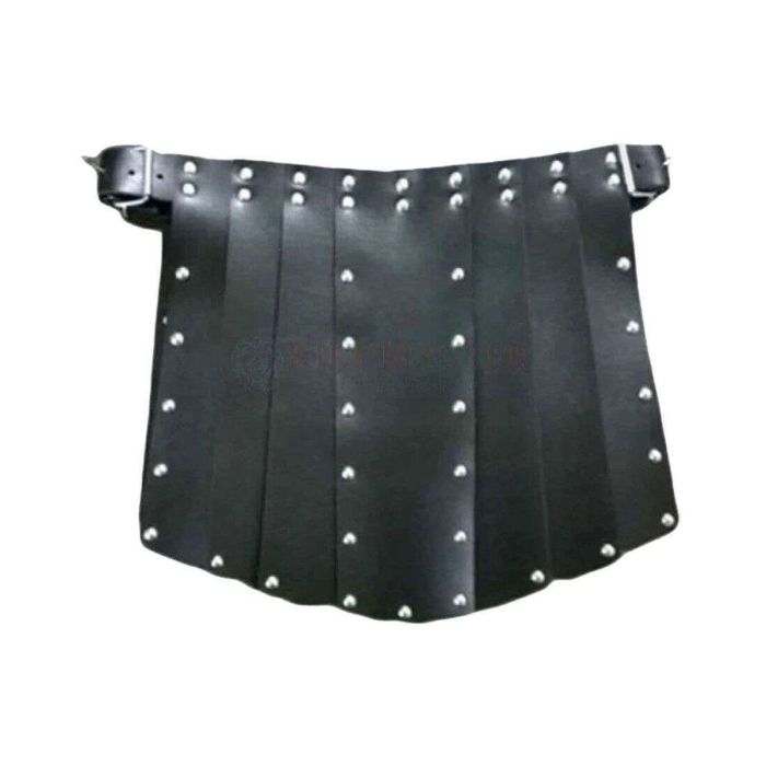roman gladiator leather skirt