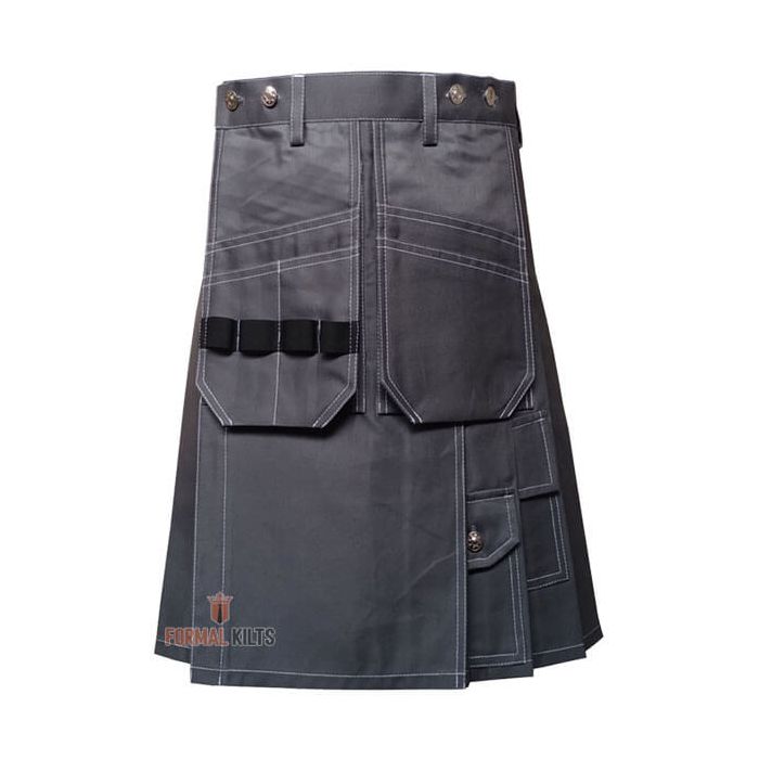 Grey Heavy Duty Working Kilt