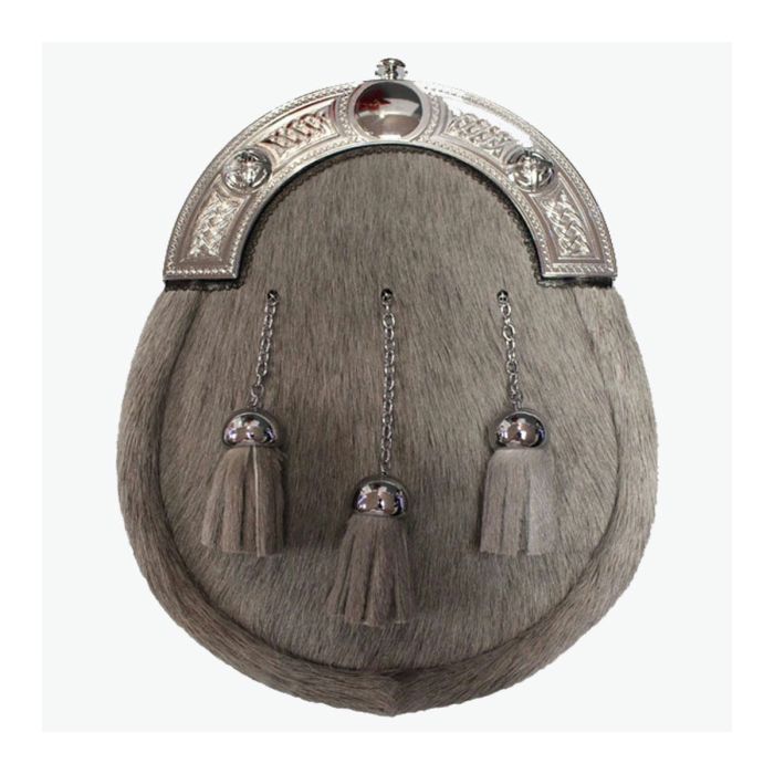 grey seal skin sporran