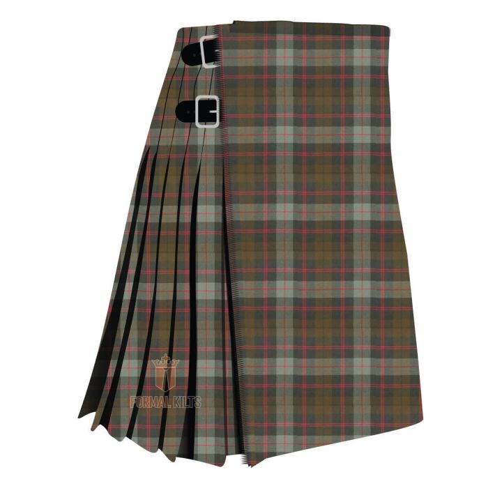guthrie weathered tartan kilt