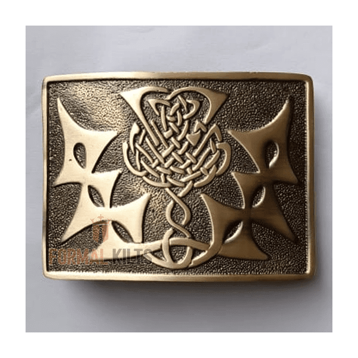 Highland Thistle Kilt Belt Buckle