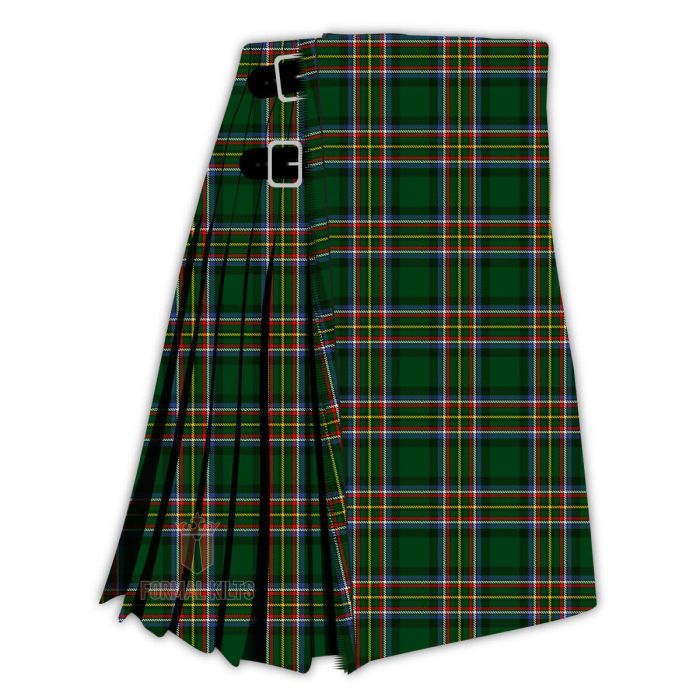irish american tartan kilt