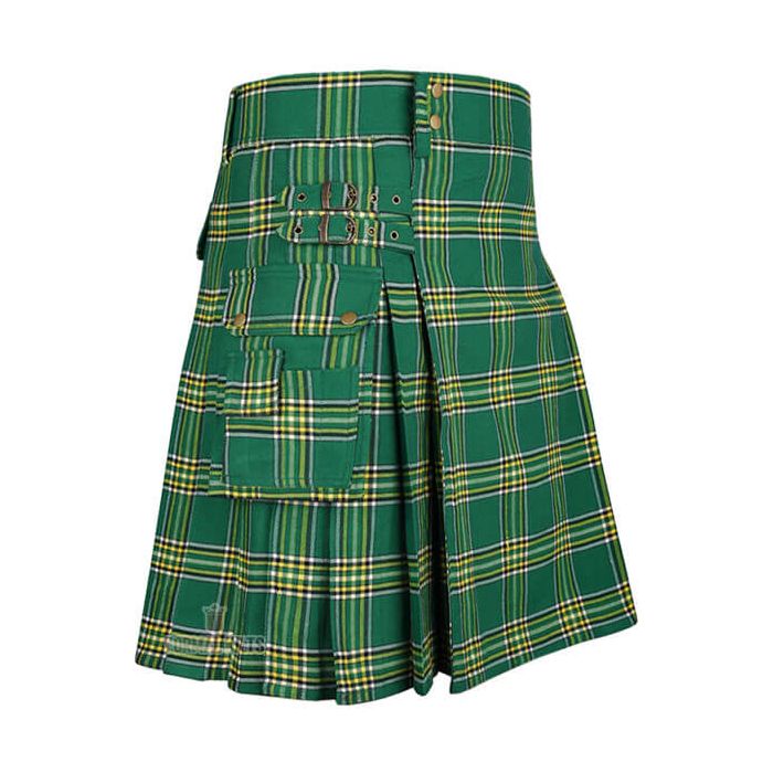 Irish Tartan Contemporary Kilt