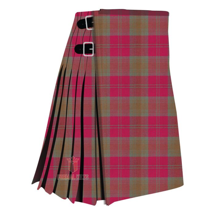 Lindsay Weathered Tartan Kilt