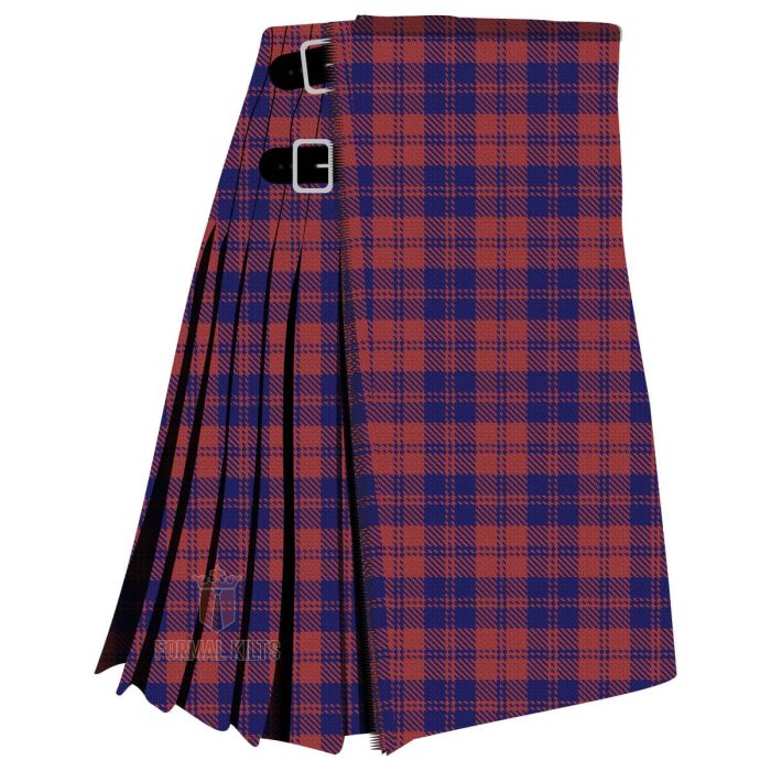 macGregor of glengyle tartan kilt