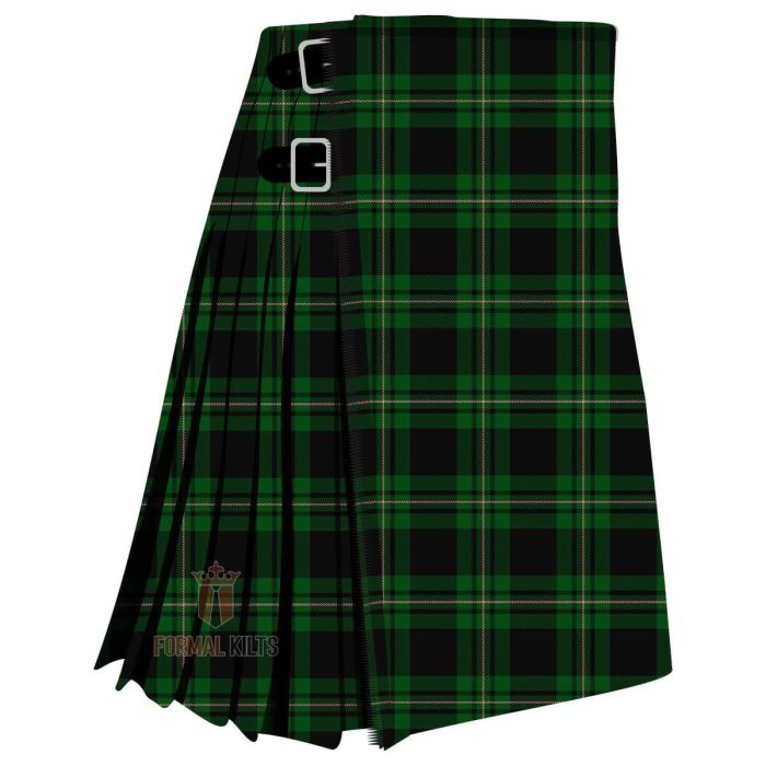 macGregor black tartan kilt