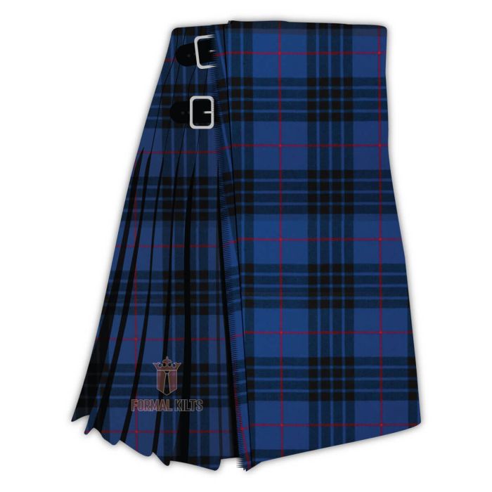 Mackay Blue Tartan Kilt