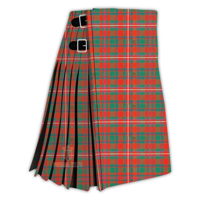 Mackinnon Red Ancient Tartan Kilt