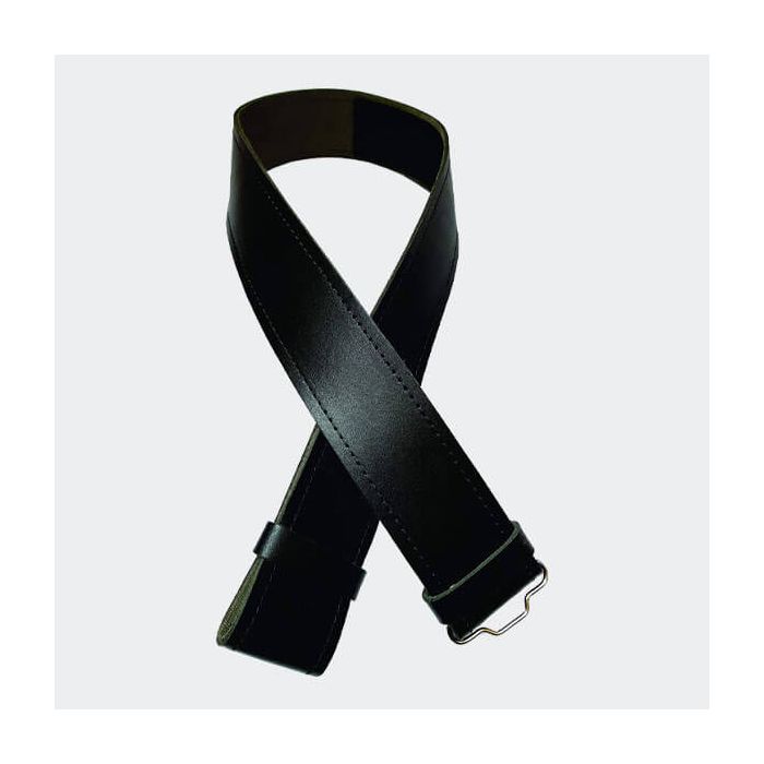 Plain Black Kilt Belt