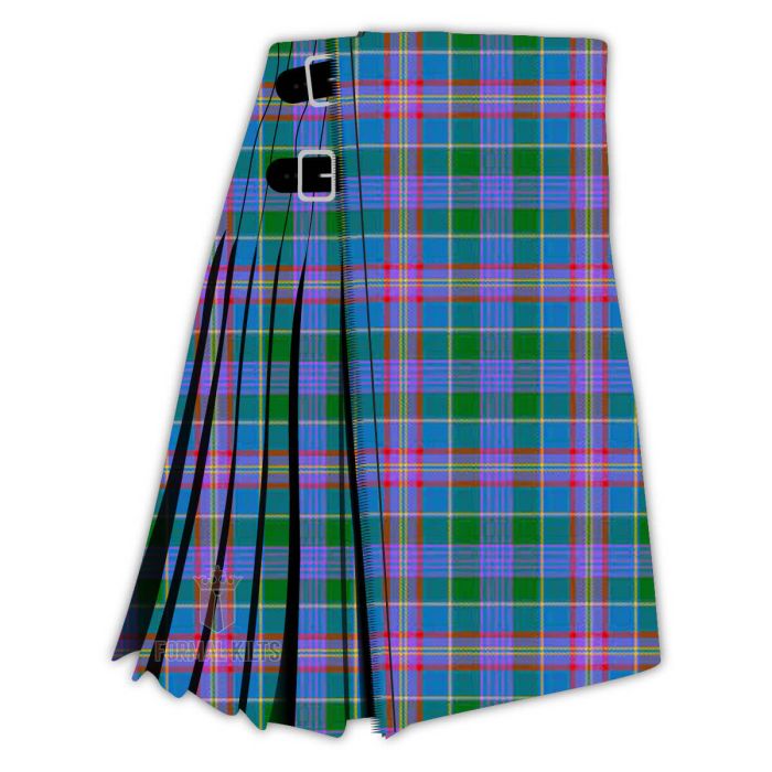 ralston muted tartan kilt