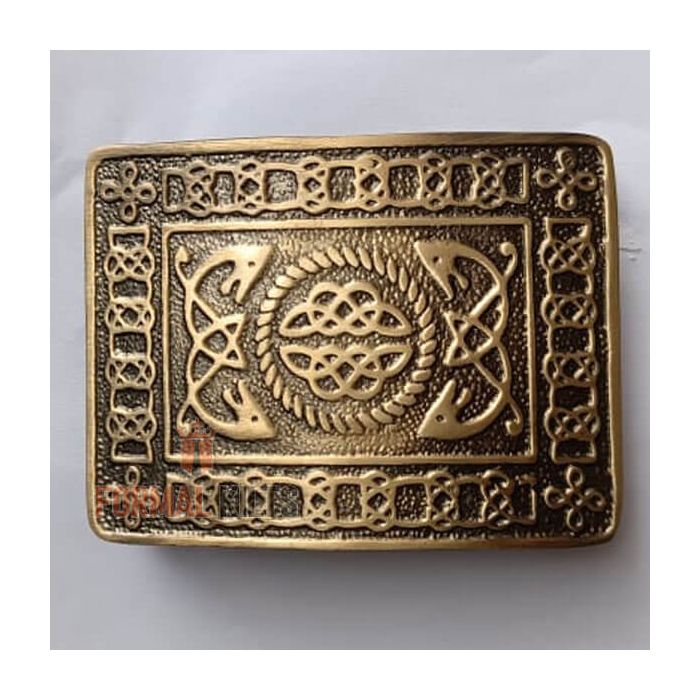 Serpent Kilt Belt Buckle