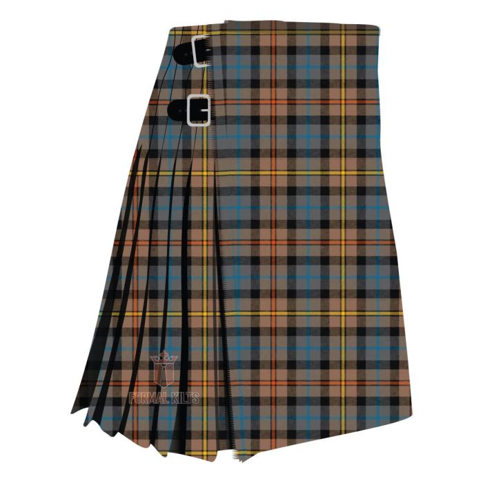 smith weathered tartan kilt