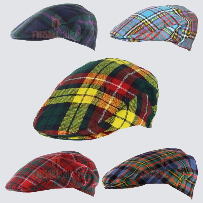 Tartan Flat Cap