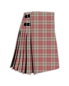 ailsa pink tartan kilt