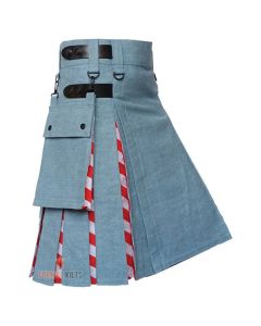 American Flag Hybrid Utility Kilt Front
