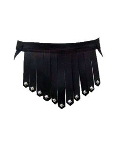 Leather Briefs Kilt Black