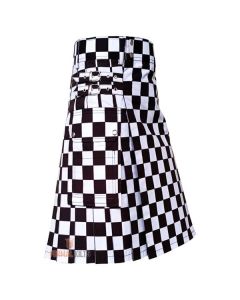 Black & White Kilt