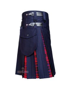 Blue Hybrid Kilt