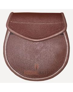 brown leather day sporran
