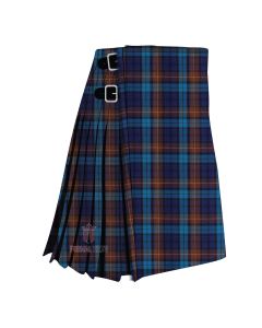 buchanan blue tartan kilt