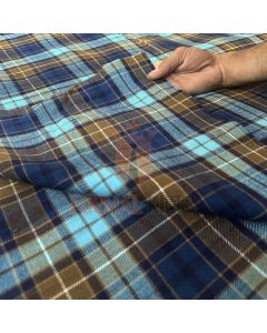 Buchanan Blue Tartan Fabric