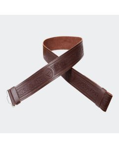 Celtic Brown Kilt Belt