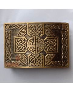 Celtic Cross Kilt Belt Buckle