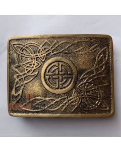 Celtic Swirl Kilt Belt Buckle