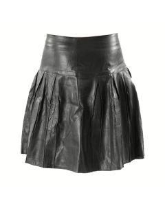 Buy Classic Pleated Leather Kilt