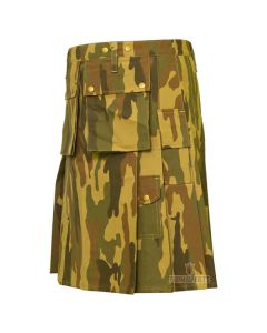 Desert Camouflage Police Utility Kilt Front