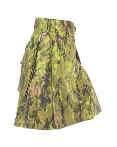 Digital Camo Tactical Utility Kilt Front